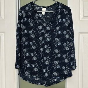 Women’s Floral Top, Great Condition! Size Small